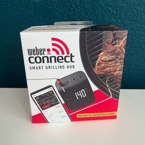 Weber Connect Smart Grilling Hub Smart Meat Thermometer Probe (New Open Box)